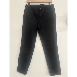 Pendlenton‎ Pants Navy Bllack Mid-rise Side Zip Size 10Skinny Ankle